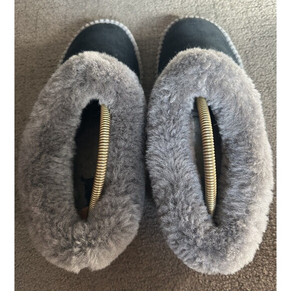 Ugg Wrinn Shearling Cuffed Slippers Sz 8 Winter Cozy - Picture 9 of 14